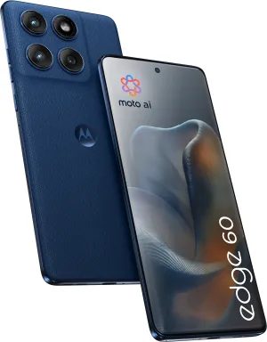 Motorola edge 60 16,9 cm (6.67") Double SIM Android 15 5G USB Type-C 12 Go 512 Go 5200 mAh Bleu