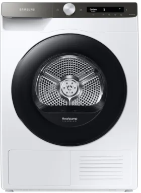 Samsung DV90T5240AT sèche-linge Pose libre Charge avant 9 kg A+++ Blanc