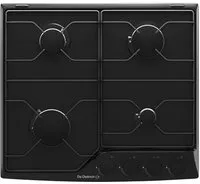 De Dietrich DPE4610B plaque Noir Intégré 58 cm Gaz 4 zone(s)