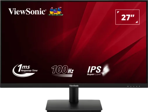 Viewsonic LED monitor VA270-H 27 inch - Full HD - 250 nits - resp 1ms 75Hz - 27\" écran plat de PC 68,6 cm (27") 1920 x 1080 pixels Noir