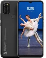 Blackview A70 16,6 cm (6.52") Double SIM Android 11 4G Micro-USB 3 Go 32 Go 5380 mAh Noir