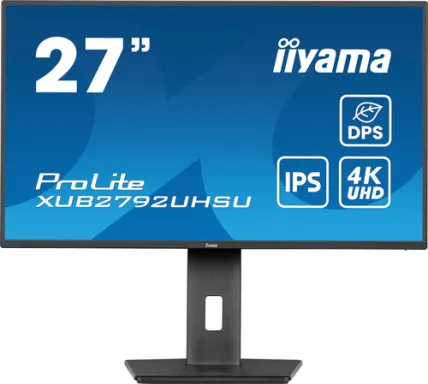 iiyama ProLite XUB2792UHSU-B6 écran plat de PC 68,6 cm (27") 3840 x 2160 pixels 4K Ultra HD LED Noir