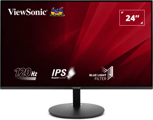 Viewsonic VA 24" Full HD Monitor w/Fast 1ms Response écran plat de PC 61 cm (24") 1920 x 1080 pixels LED