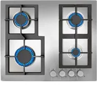 Teka EFX 60 4G AI AL DR Acier inoxydable Intégré Gaz 4 zone(s)