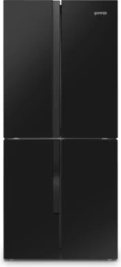 Gorenje G600 Pose-libre Réfrigérateur multiportes 4 portes, 181.6 x 79.4 x 64.3 cm, Noir