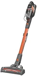 Black & Decker BHFEV182C aspirateur de table Orange, Titane Sans sac