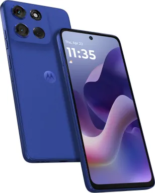 Motorola moto g56 5G 17,1 cm (6.72") Double SIM hybride Android 15 USB Type-C 8 Go 256 Go 5200 mAh Bleu