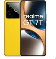realme GT 7T 17,3 cm (6.8") Double SIM Android 15 5G USB Type-C 12 Go 256 Go 7000 mAh Jaune