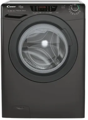 Candy Ultra Hygiene HES12104TWMBB6-S machine à laver Charge avant 10 kg 1200 tr/min Noir